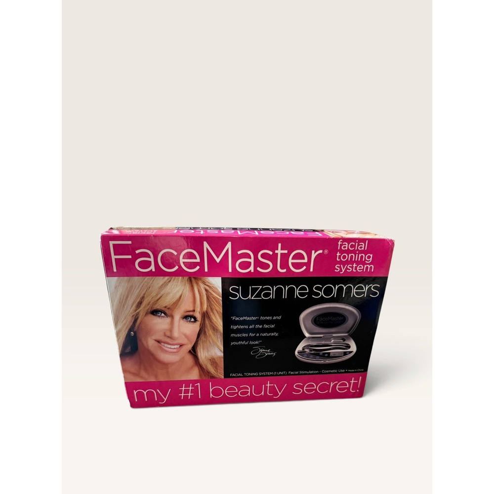 FaceMaster Facial Toning System Suzanne Somers w/ Serums DVD More New In Box
